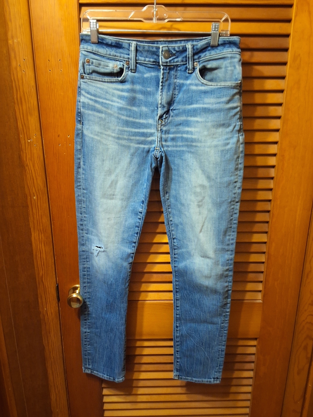 American Eagle Light Blue Skinny Jeans